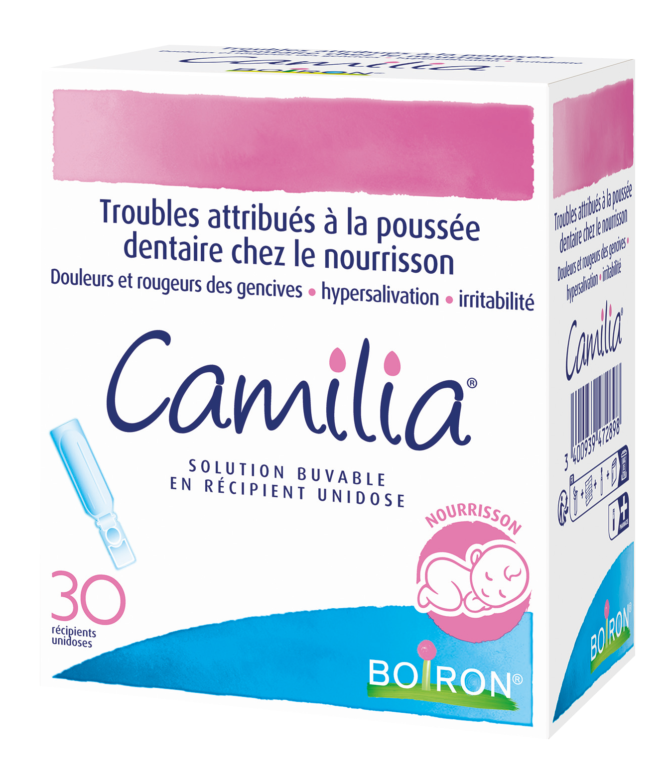 image Camilia® Solution Buvable Boîte de 30 récipients unidoses (12 produits)