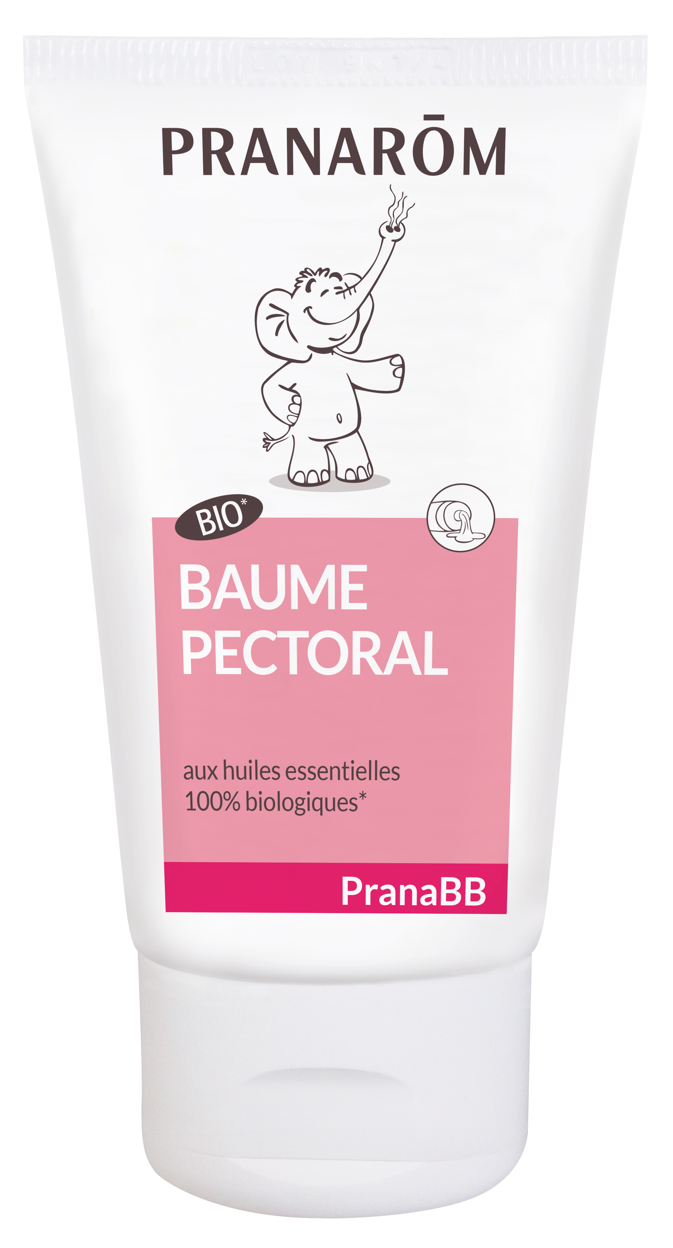 image Baume Pectoral PranaBB Bio  Tube de 40 ml 