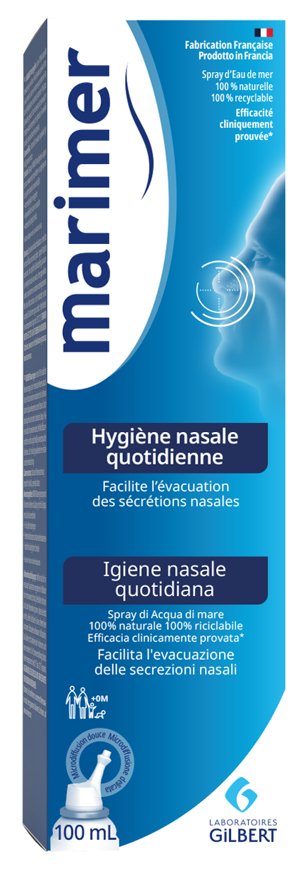MARIMER Spray nasal Eau de Mer Isotonique Hygiène Nasale (spray